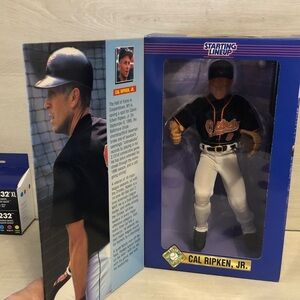 Cal Ripken Jr. 1997 Starting Lineup 12 Inch Action Figure NIB Fully Poseable